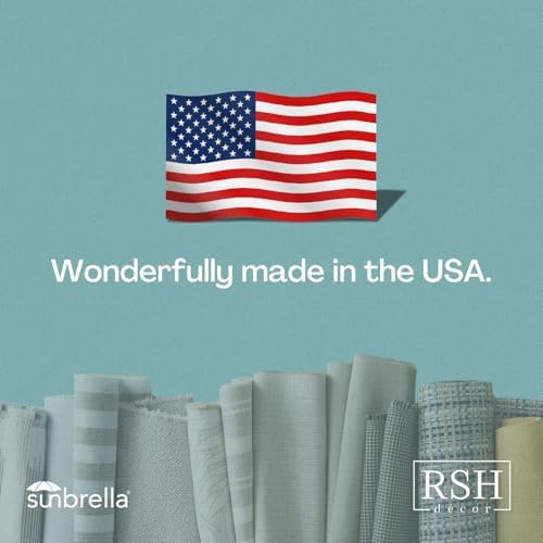 RSH DECOR Sunbrella Outdoor Tufted Loveseat Set for Patio - 3 Piece with Cushion Comfort, Durable Performance Fabric, U-